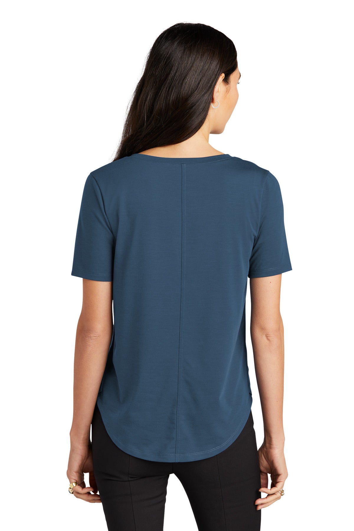 Mercer+Mettle Women's Stretch Jersey Relaxed Scoop MM1017