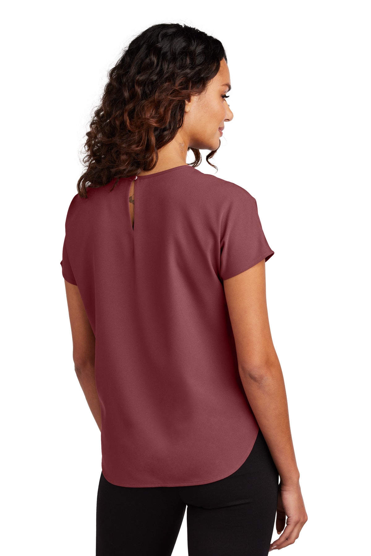 Mercer+Mettle Women's Stretch Crepe Crew MM2015