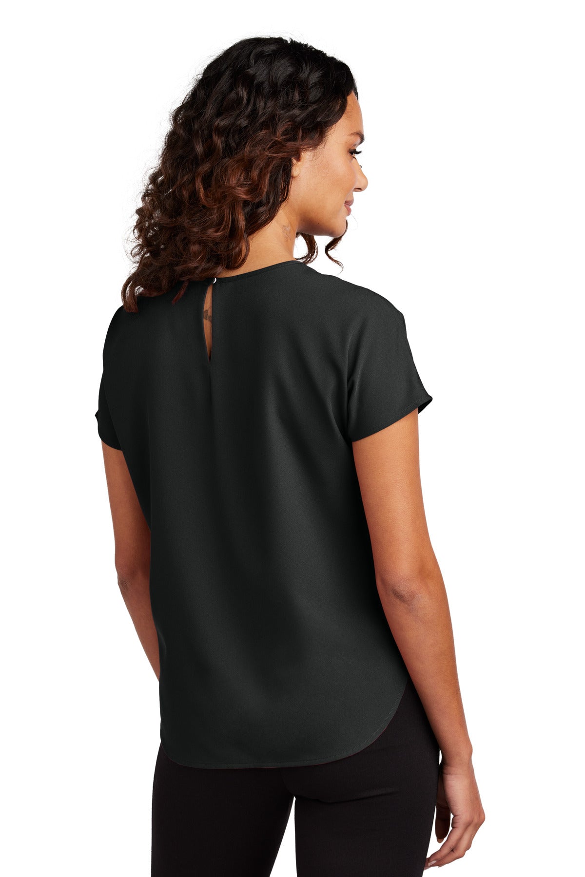 Mercer+Mettle Women's Stretch Crepe Crew MM2015