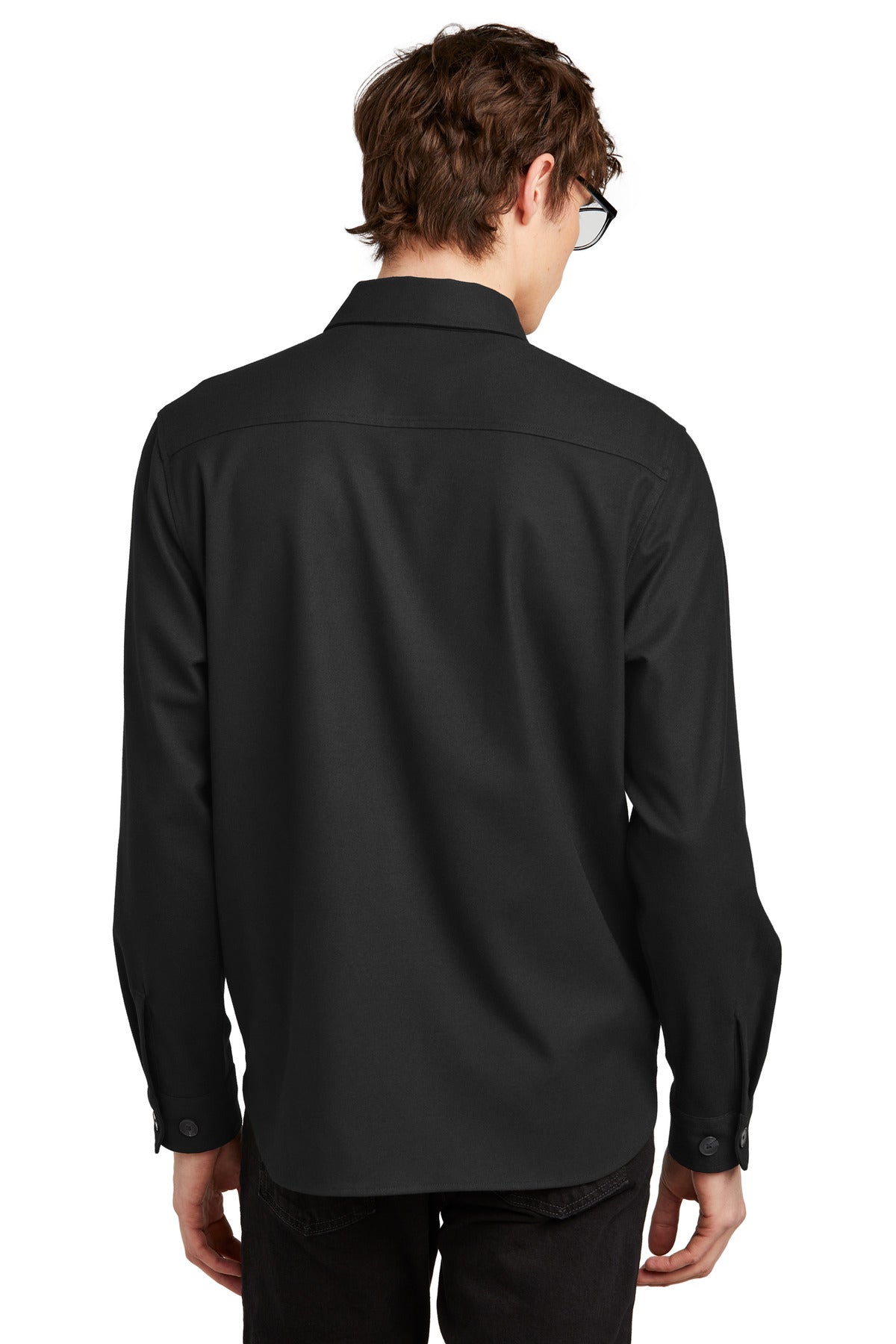 Mercer+Mettle Long Sleeve Twill Overshirt MM2020
