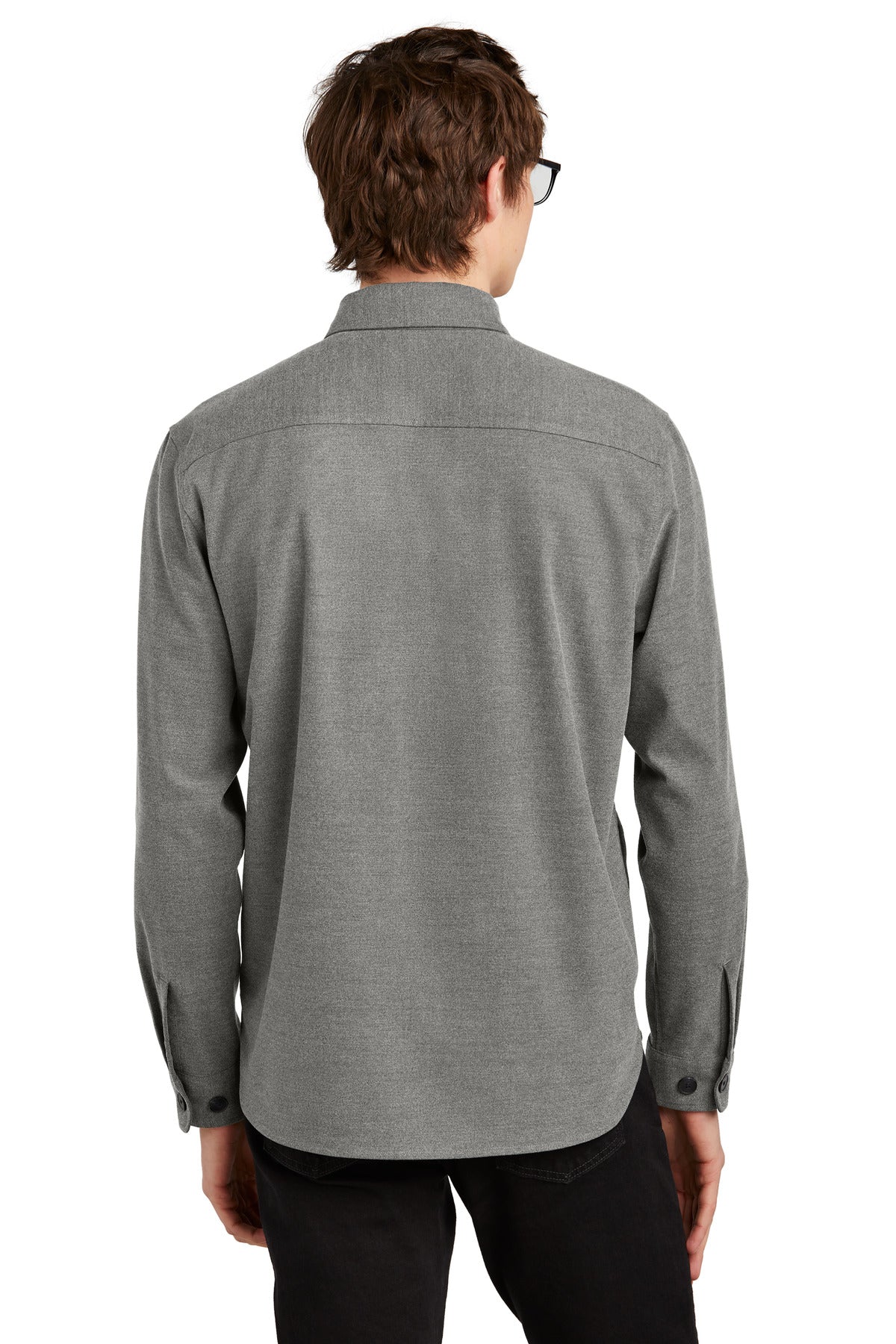 Mercer+Mettle Long Sleeve Twill Overshirt MM2020