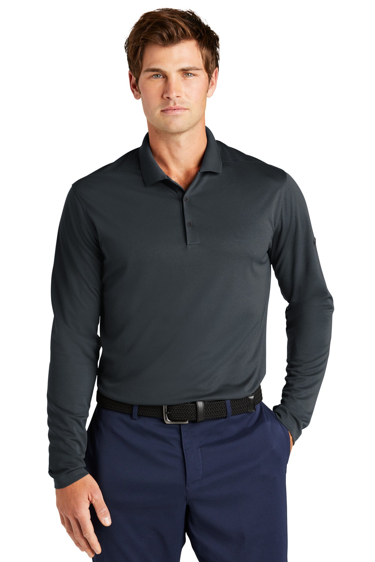 BGR - Nike Dri-FIT Micro Pique 2.0 Long Sleeve Polo NKDC2104