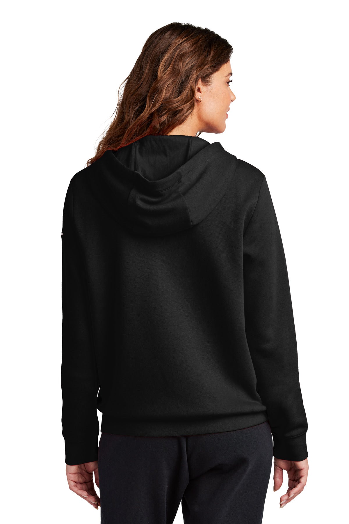BGR - Nike Ladies Club Fleece Sleeve Swoosh Full-Zip Hoodie NKFD9890