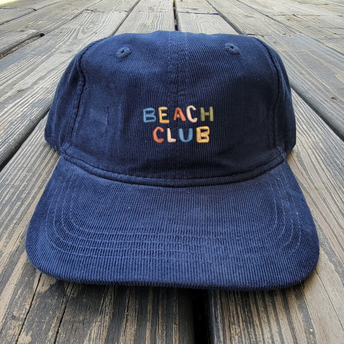 Beach Club - Light Corduroy Dad Cap - Tidal Trash