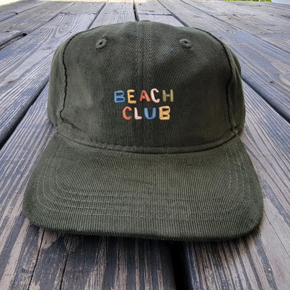 Beach Club - Light Corduroy Dad Cap - Tidal Trash