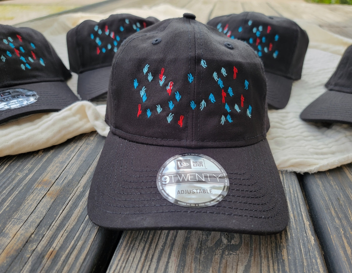 Rising/Falling - New Era Adjustable Unstructured Cap. NE201