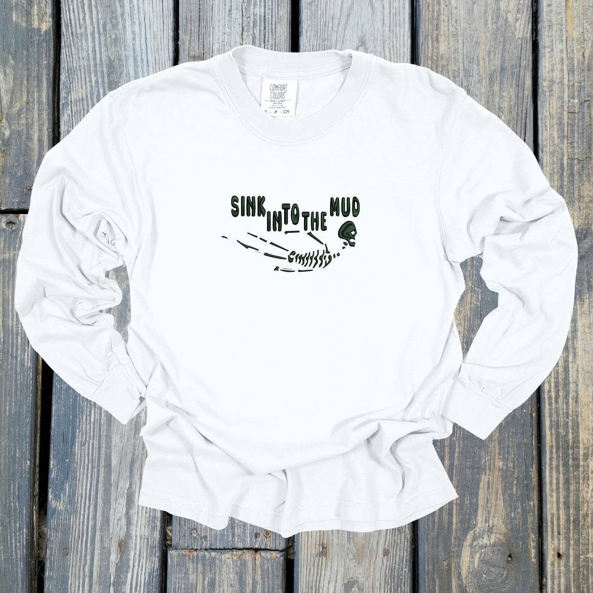 Sink Into The Mud - Comfort Colors ® Heavyweight Ring Spun Long Sleeve Tee