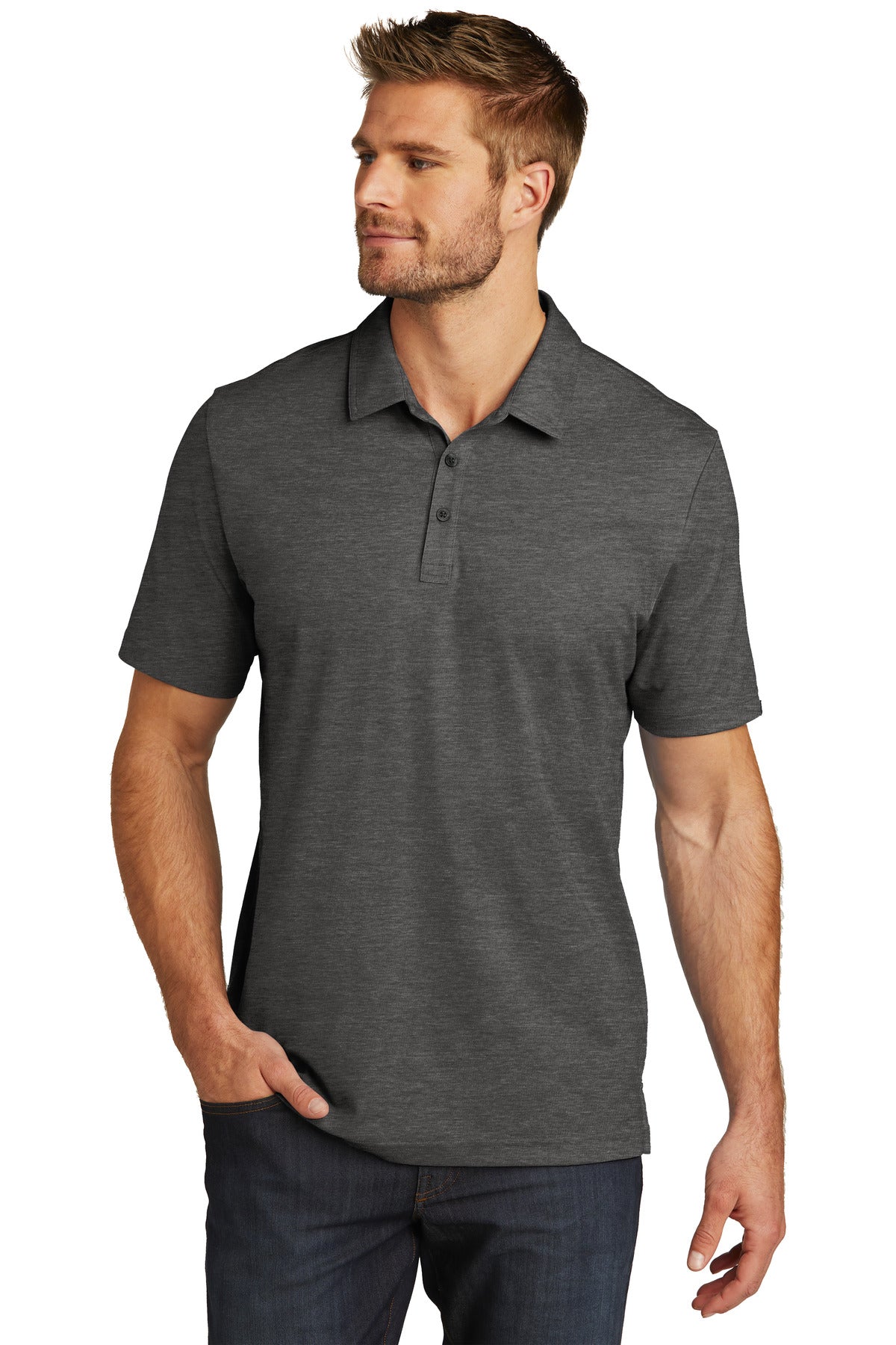 BGR - TravisMathew Oceanside Heather Polo. TM1MU412