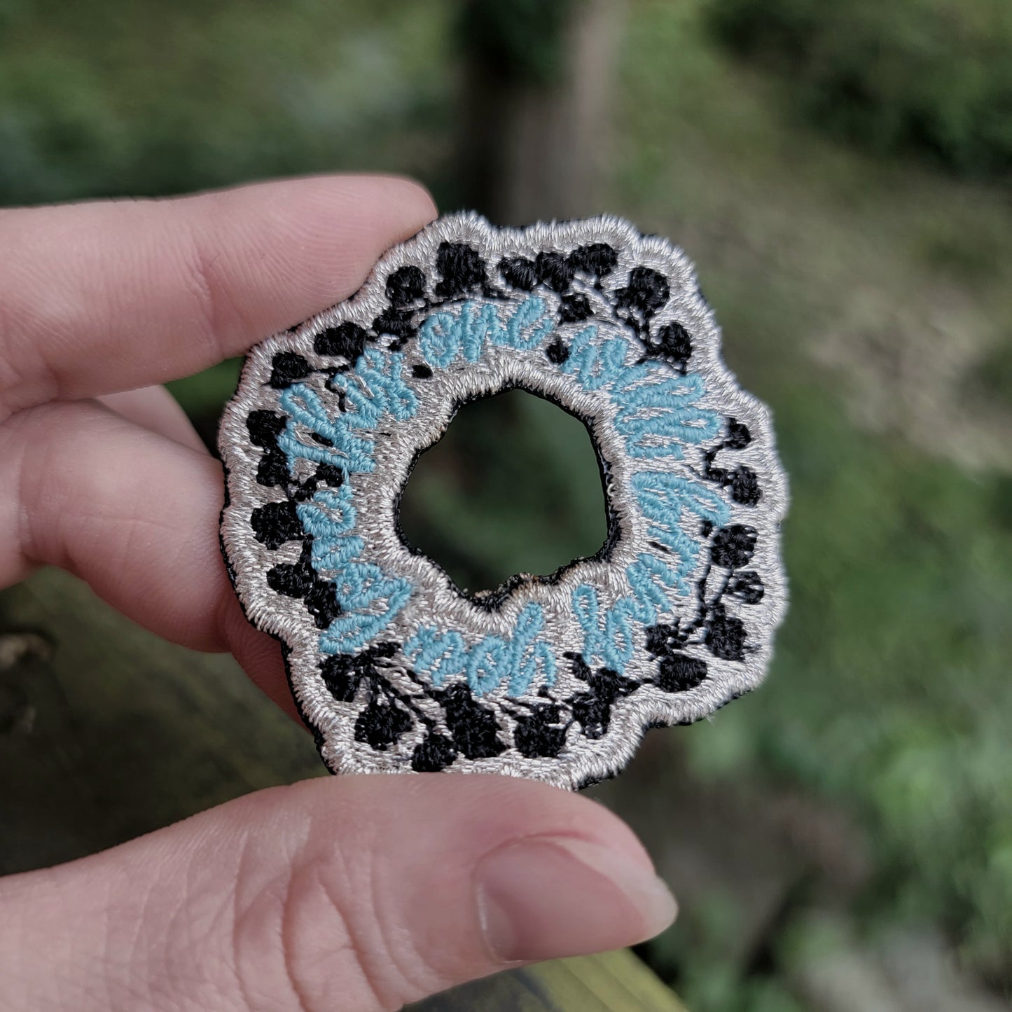 This One Will Bring You Love - Bright Eyes Inspired Embroidered Patch
