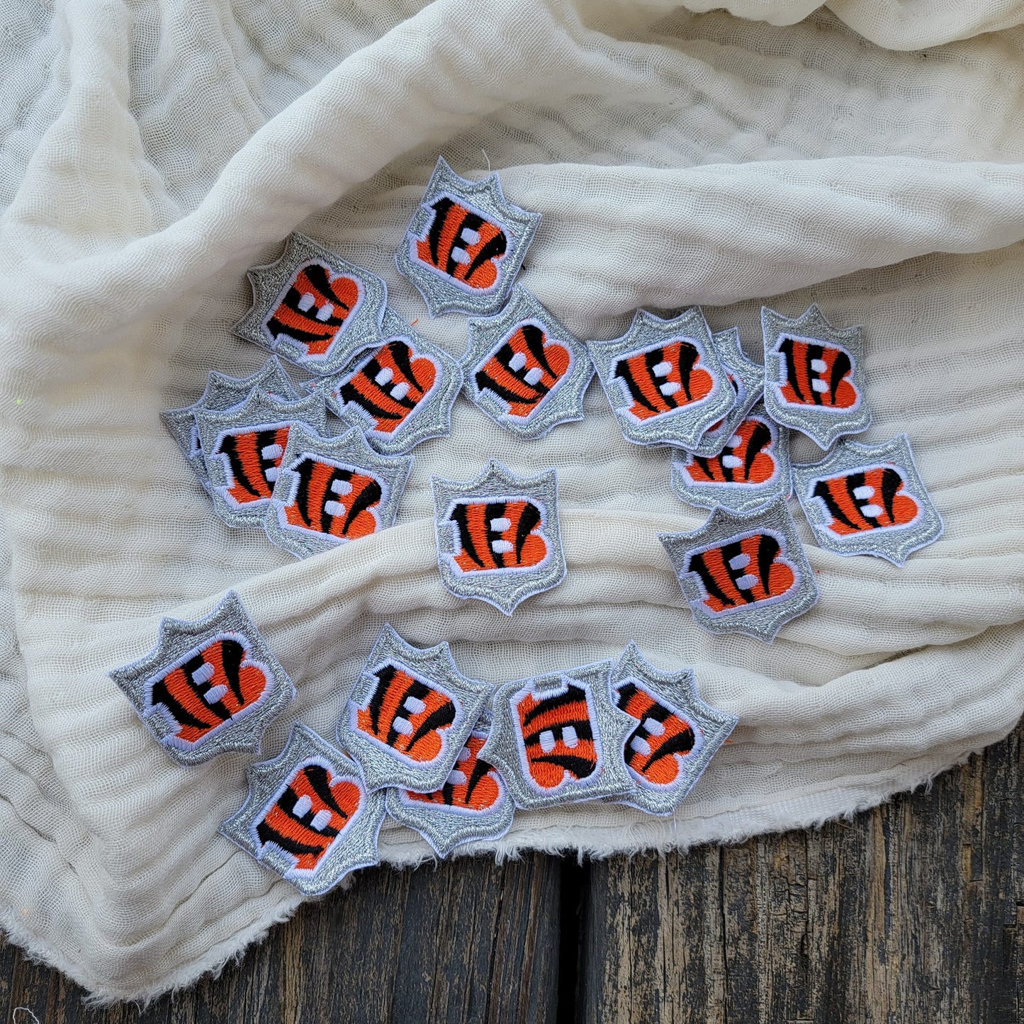 Official Ben-Gal Cheerleaders Silver B Patch