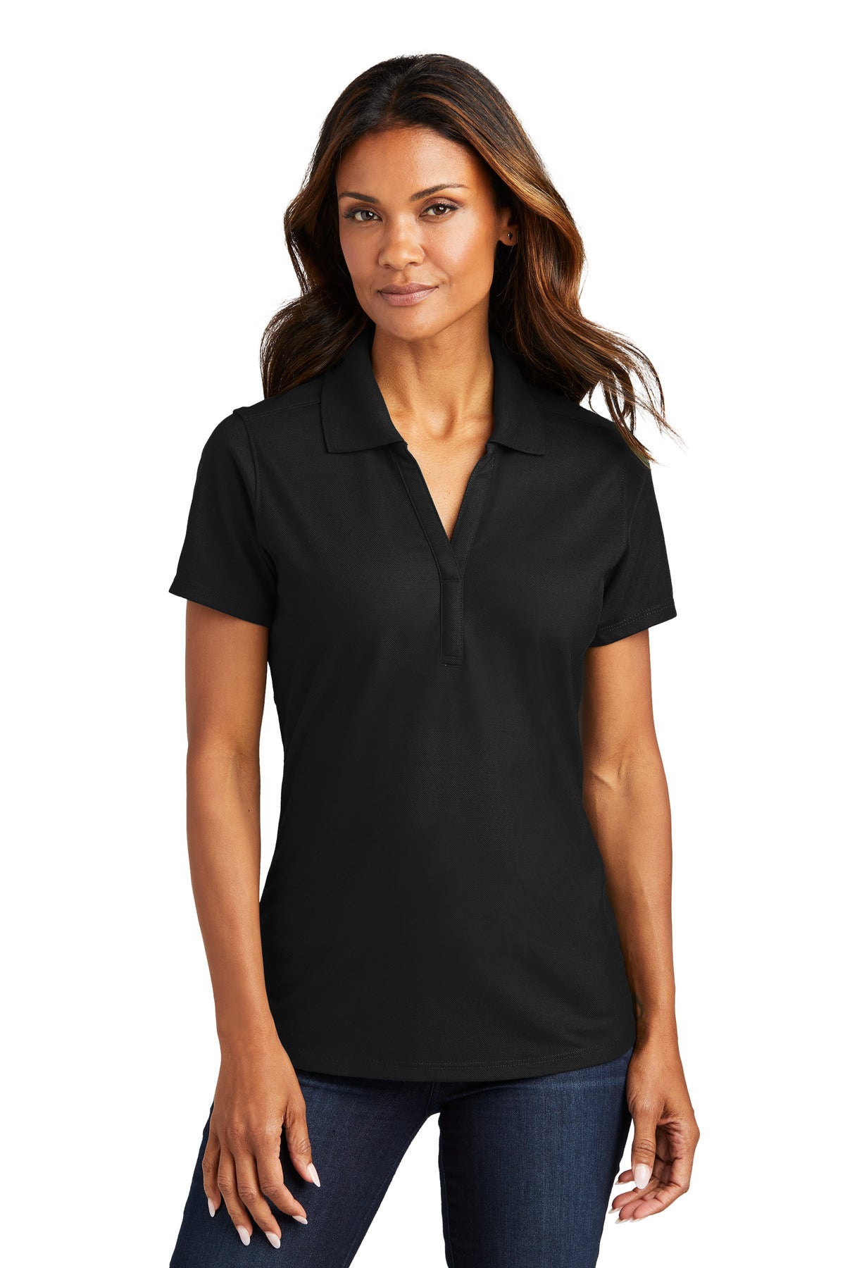 Mind The Value - Port Authority Ladies EZPerformance Pique Polo. LK600