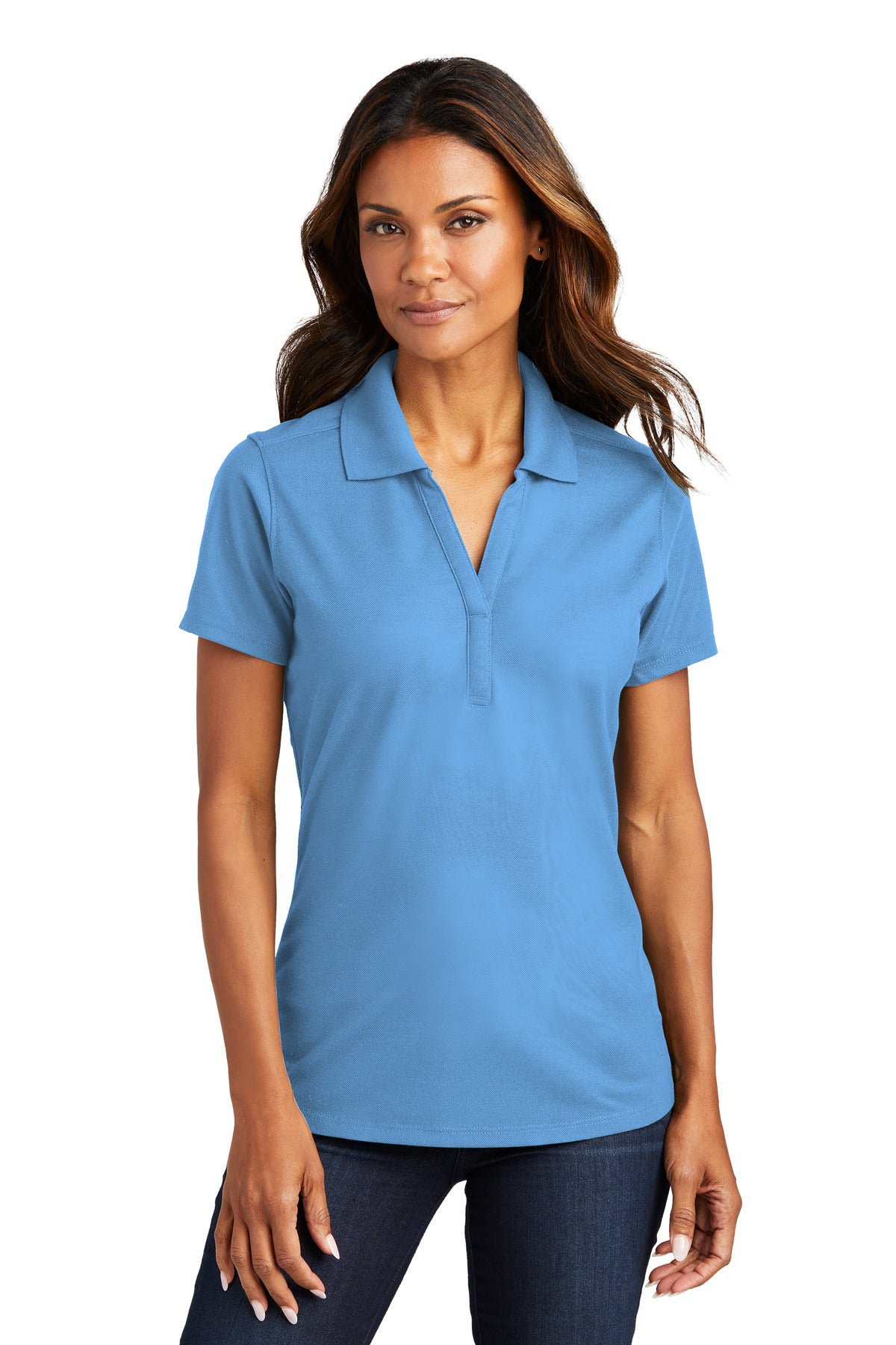 Mind The Value - Port Authority Ladies EZPerformance Pique Polo. LK600