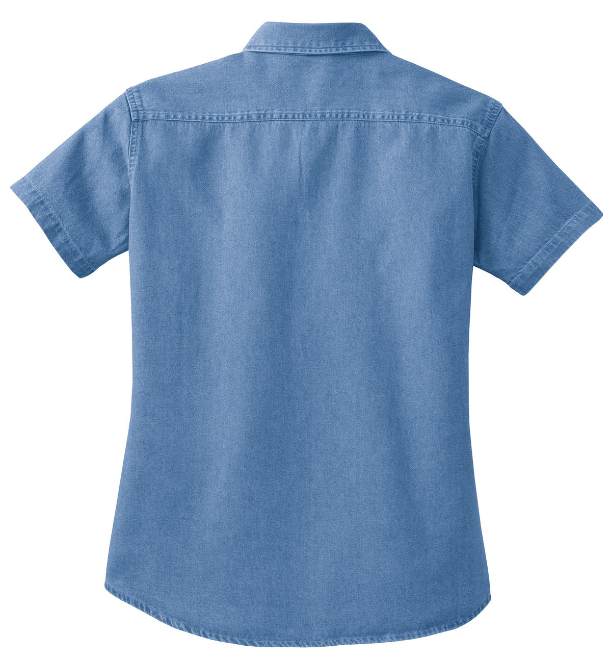 Port & Company - Ladies Short Sleeve Value Denim Shirt.  LSP11