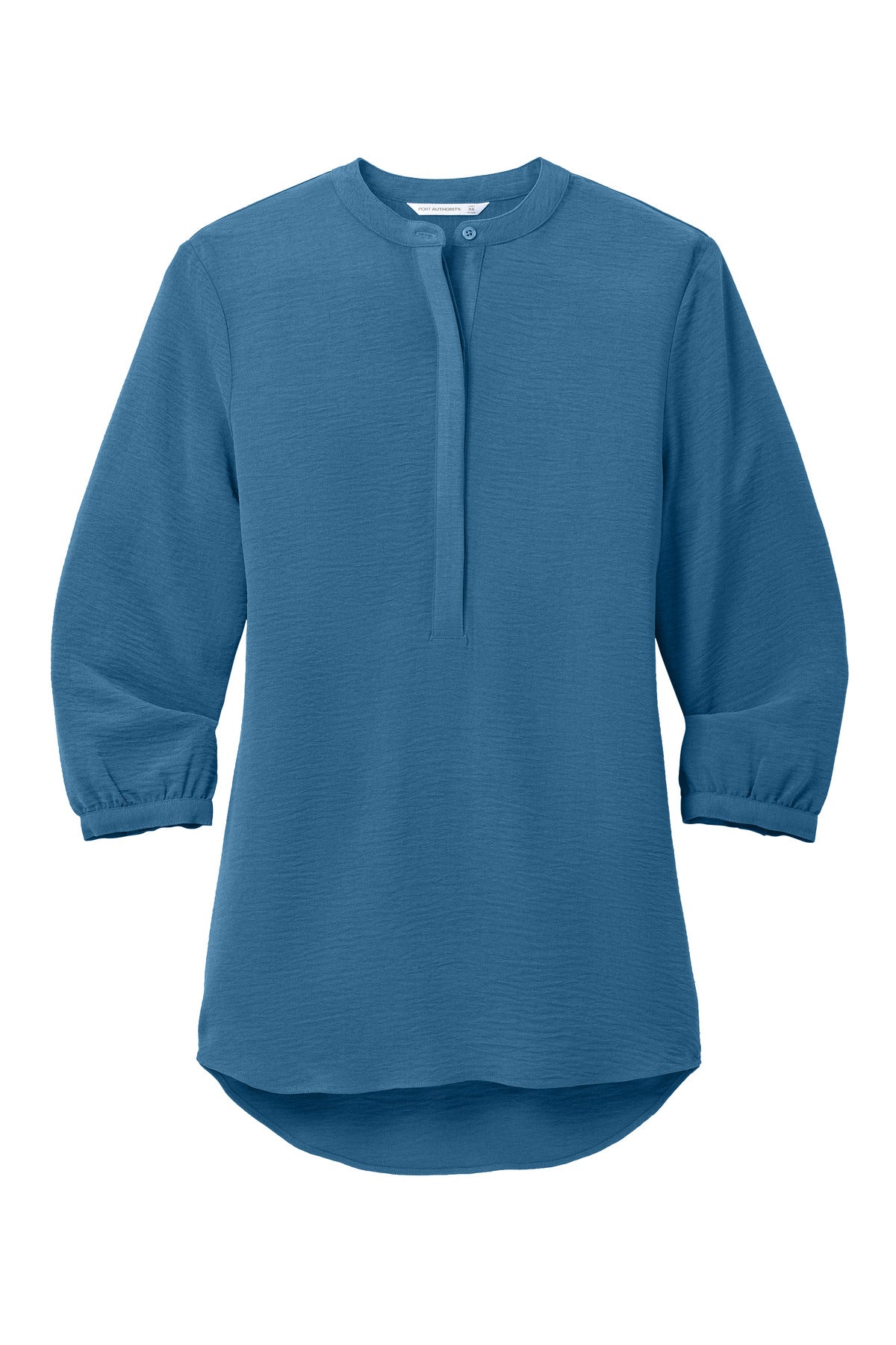 Mind The Value - Port Authority Ladies 3/4-Sleeve Textured Crepe Tunic LW713