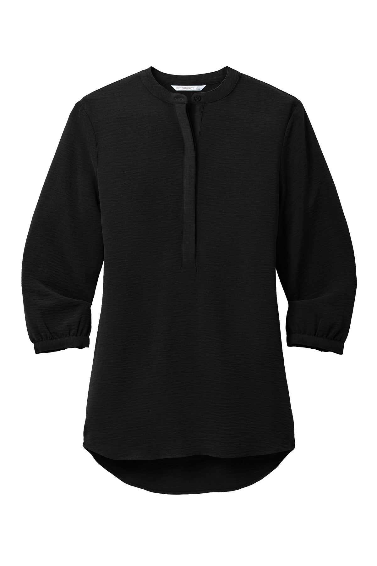 Mind The Value - Port Authority Ladies 3/4-Sleeve Textured Crepe Tunic LW713