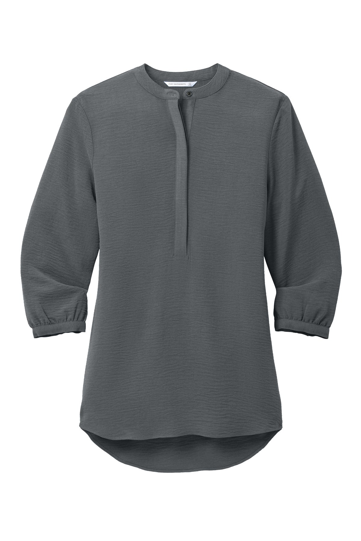 Mind The Value - Port Authority Ladies 3/4-Sleeve Textured Crepe Tunic LW713