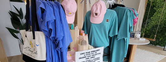 Big News: Cinci Made Embroidery is Moving to Chasing Cali Collective!