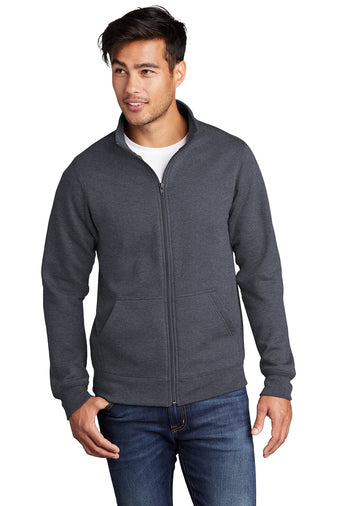 Port & Company ® Core Fleece Cadet Full-Zip Sweatshirt - KYEP