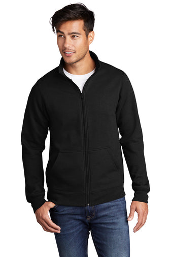 Port & Company ® Core Fleece Cadet Full-Zip Sweatshirt - KYEP