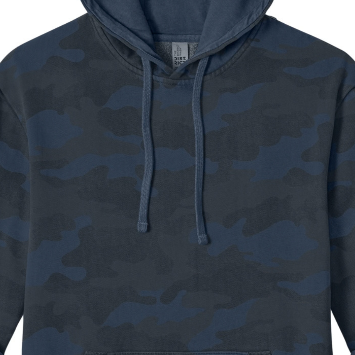 Blue Devils District Wash Camo Hoodie
