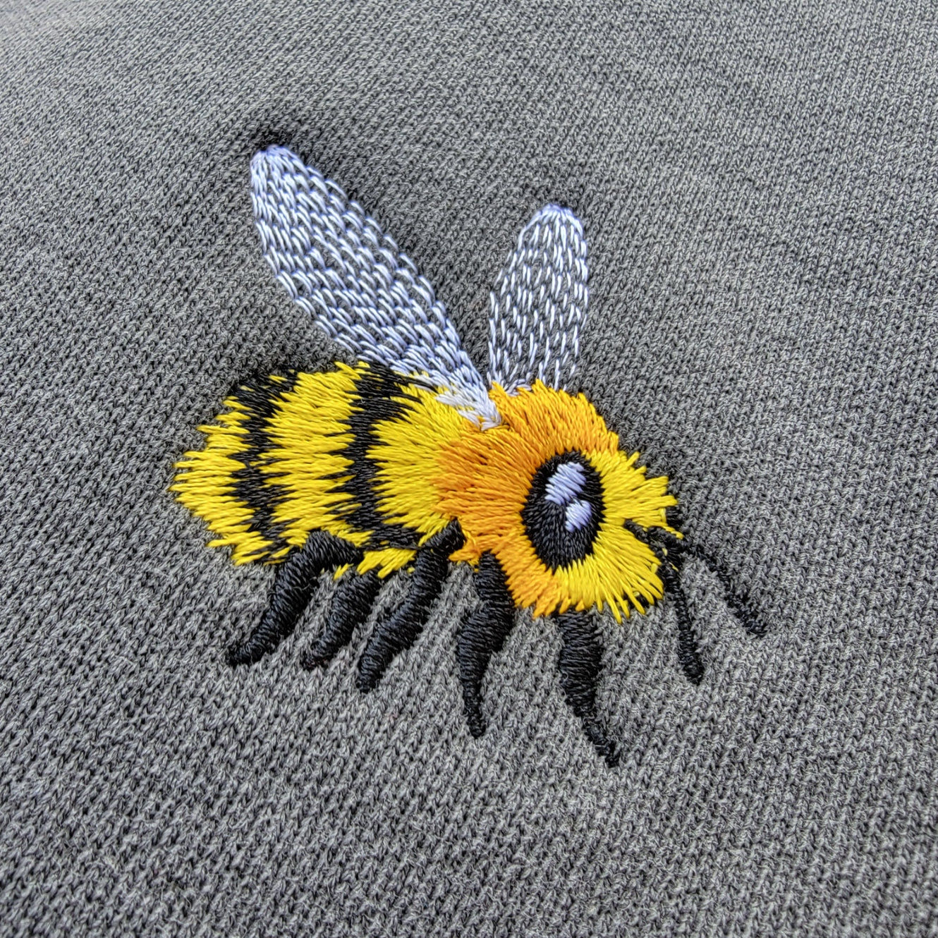 FuzzyBuzzyBee -  COMFORT COLORS  Heavyweight Ring Spun Tee. 1717