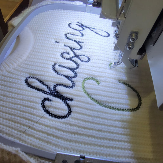 Private Embroidery Design Session - Reserve Now & Get $25 Toward Your Custom Piece