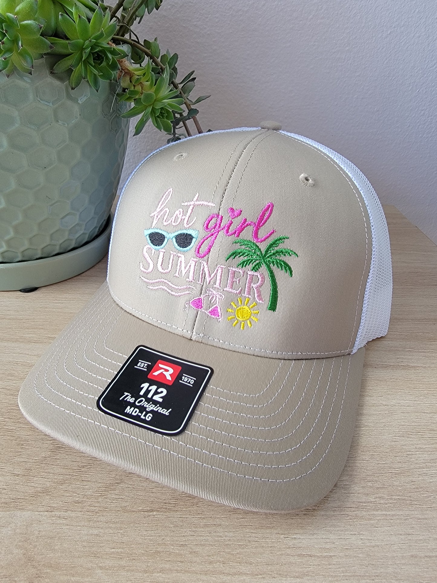 Hot Girl Summer Richardson Trucker Cap