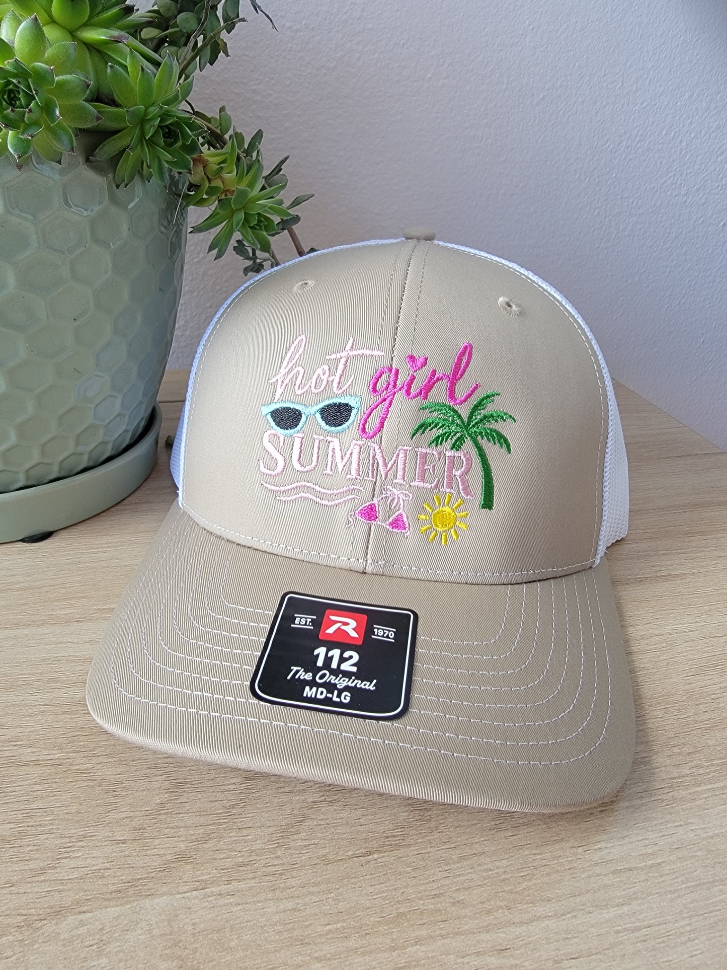 Hot Girl Summer Richardson Trucker Cap