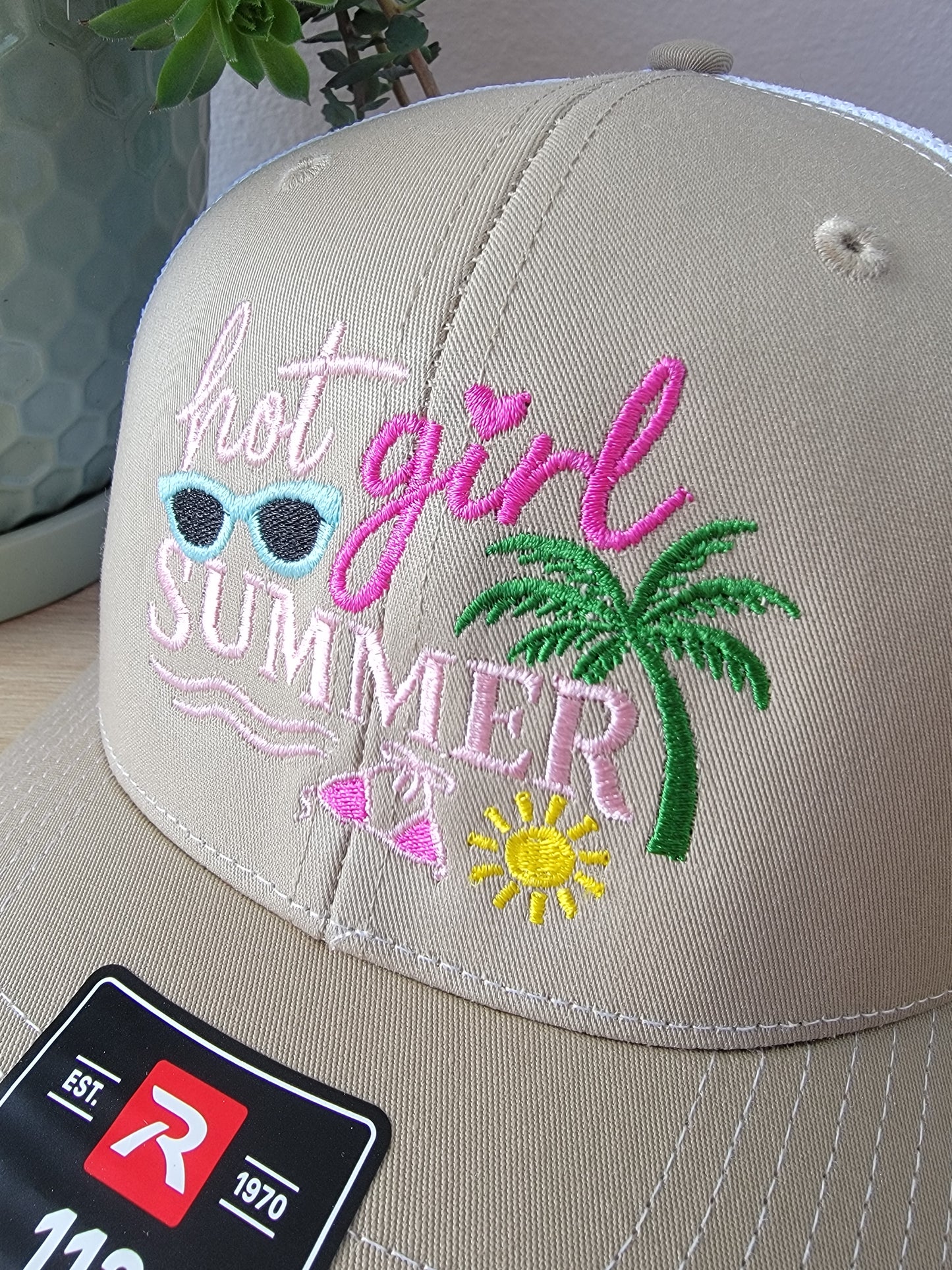 Hot Girl Summer Richardson Trucker Cap