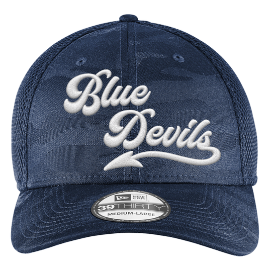 Blue Devils Tonal Camo Stretch Cap
