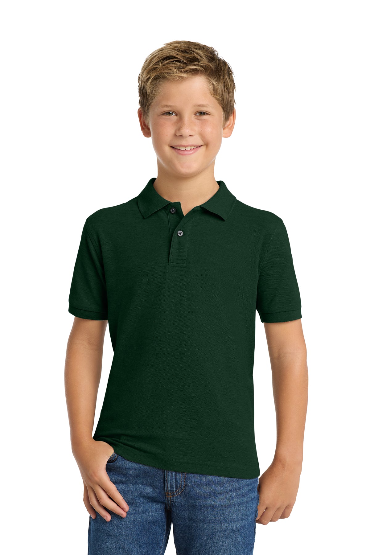 Port Authority Youth Silk Touch Polo | Y500