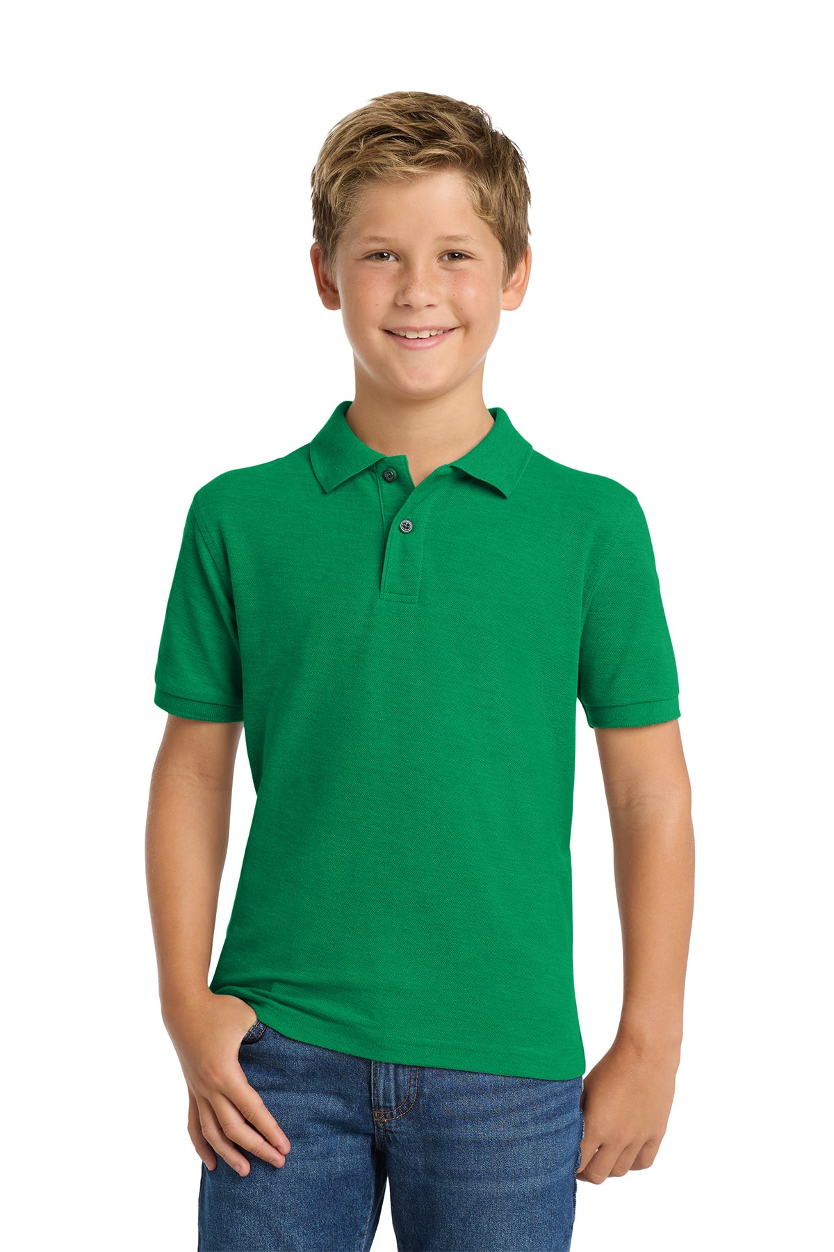 Port Authority Youth Silk Touch Polo | Y500