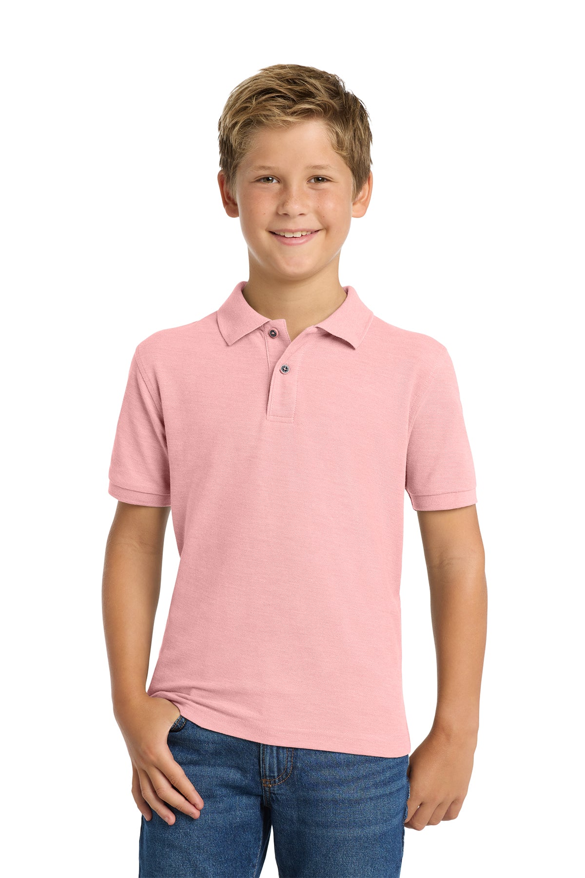 Port Authority Youth Silk Touch Polo | Y500