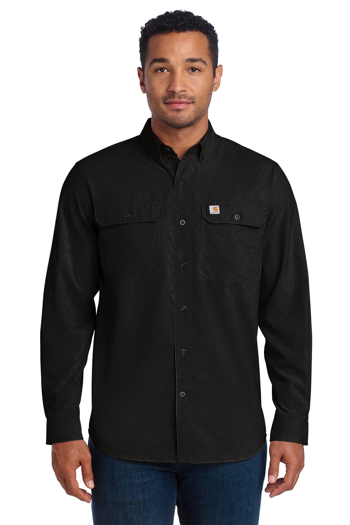 Carhartt Force Solid Long Sleeve Shirt | CT105291