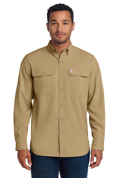 Carhartt Force Solid Long Sleeve Shirt | CT105291