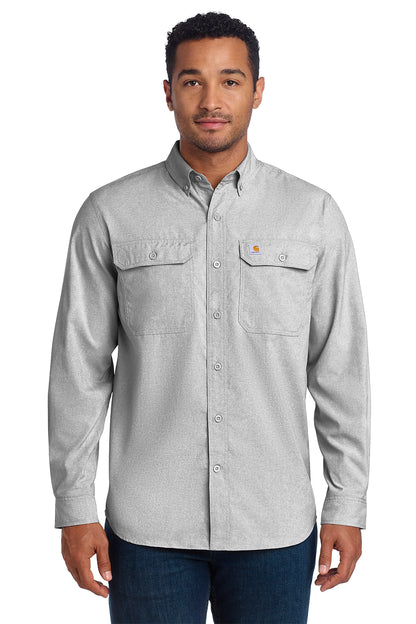 Carhartt Force Solid Long Sleeve Shirt | CT105291
