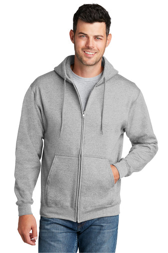 Port & Company - Core Fleece Full-Zip Hooded Sweatshirt. - KYEP