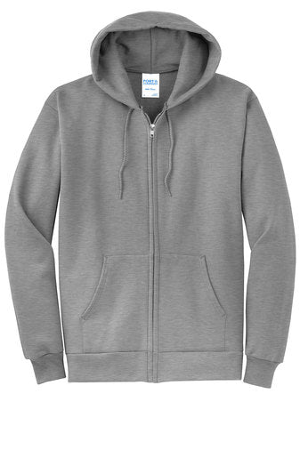 Port & Company - Core Fleece Full-Zip Hooded Sweatshirt. - KYEP