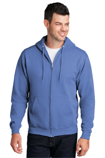 Port & Company - Core Fleece Full-Zip Hooded Sweatshirt. - KYEP
