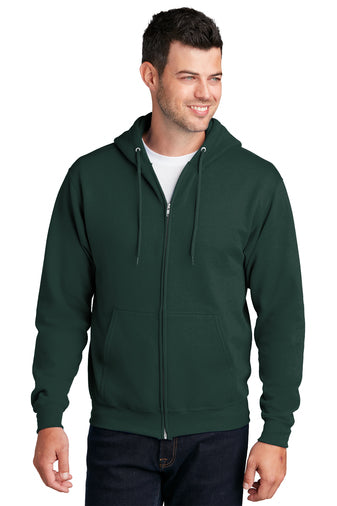 Port & Company - Core Fleece Full-Zip Hooded Sweatshirt. - KYEP