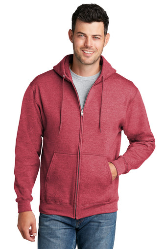 Port & Company - Core Fleece Full-Zip Hooded Sweatshirt. - KYEP