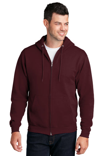 Port & Company - Core Fleece Full-Zip Hooded Sweatshirt. - KYEP