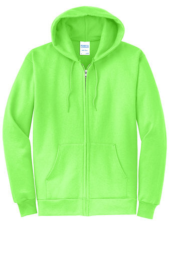 Port & Company - Core Fleece Full-Zip Hooded Sweatshirt. - KYEP