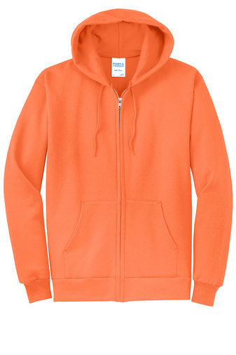 Port & Company - Core Fleece Full-Zip Hooded Sweatshirt. - KYEP