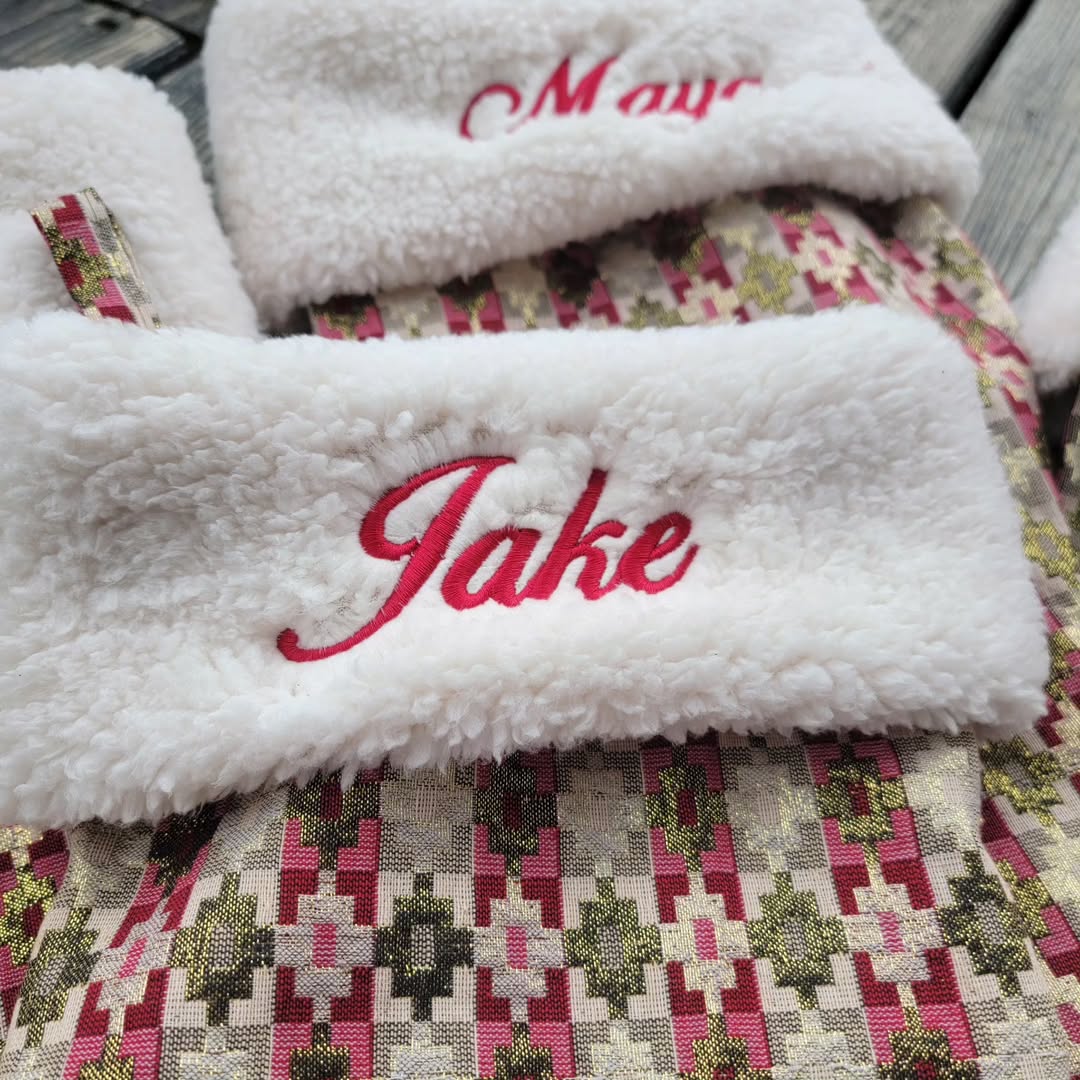Personalized Christmas Stockings - Customer Supplied