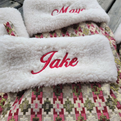 Personalized Christmas Stockings - Customer Supplied