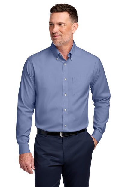 Brooks Brothers Tall Wrinkle-Free Stretch Pinpoint Shirt | TBB18000