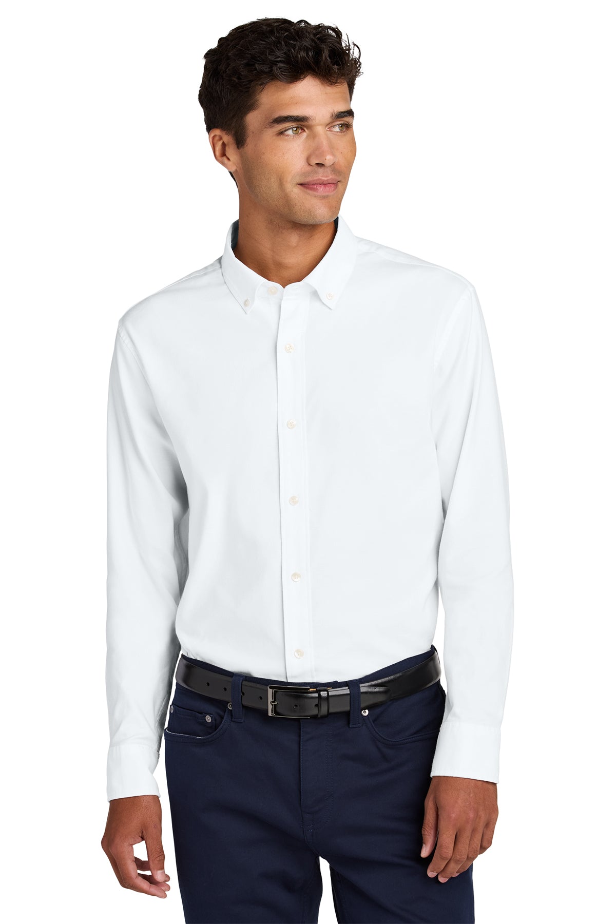 Mercer+Mettle Long Sleeve Modern Oxford Shirt | MM2002