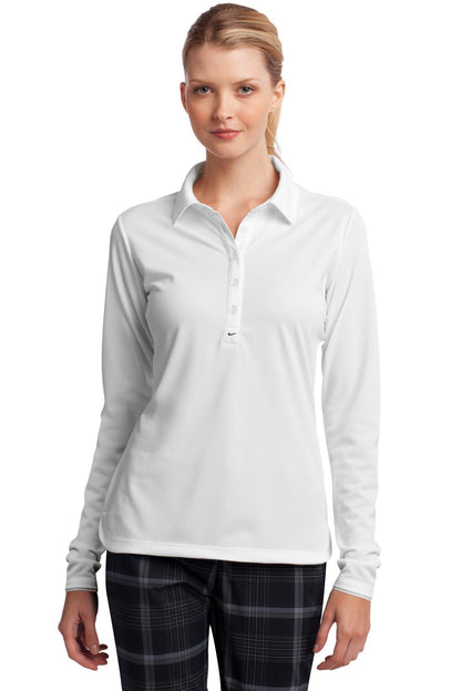 BGR - Nike Ladies Long Sleeve Dri-FIT Stretch Tech Polo. 545322