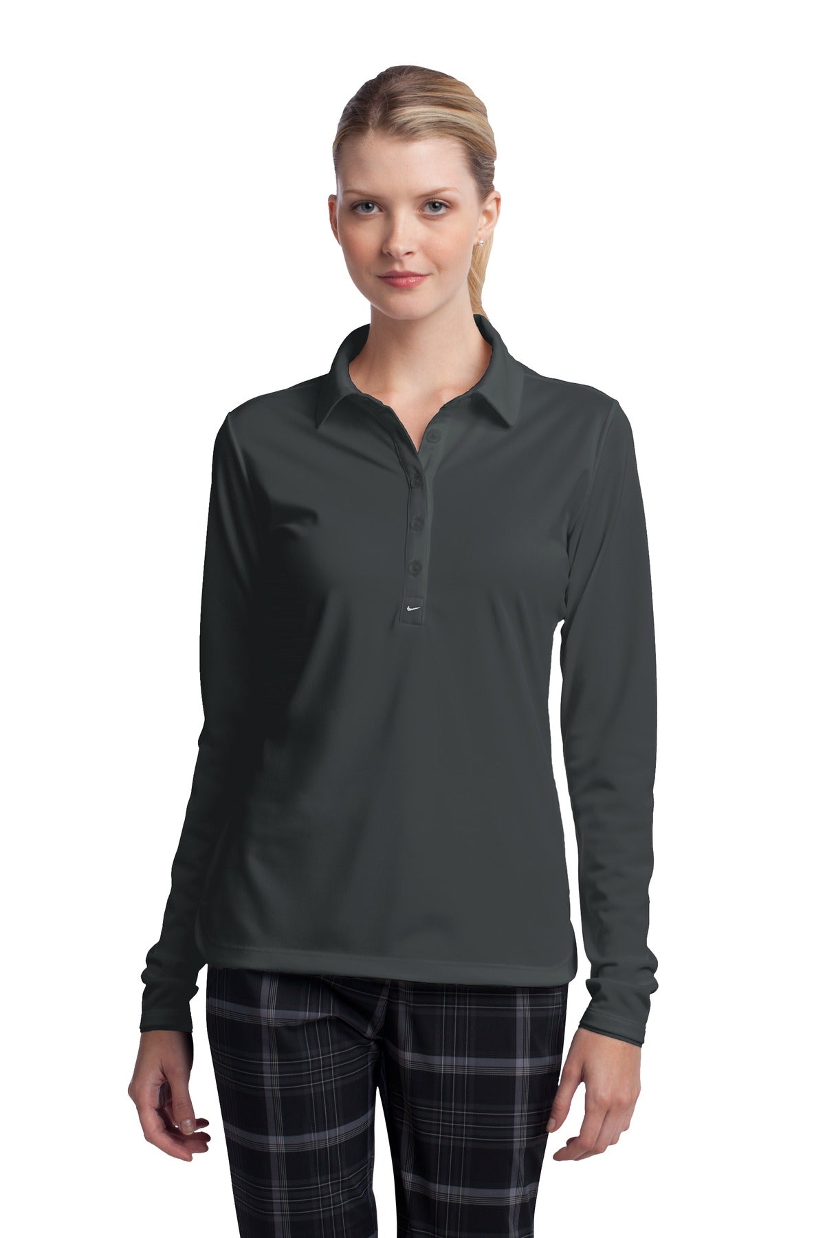 BGR - Nike Ladies Long Sleeve Dri-FIT Stretch Tech Polo. 545322